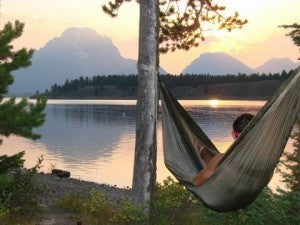 Trek Light at the Tetons