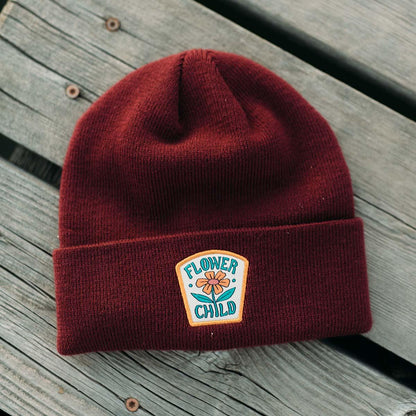 Flower Child Kids Beanie - Trek Light