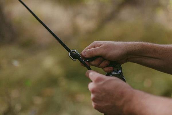 Setting up your hammock - adjusting