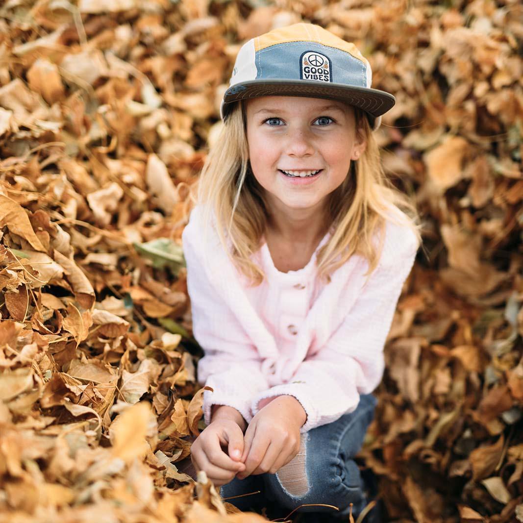 Good Vibes Kids Hat - Trek Light