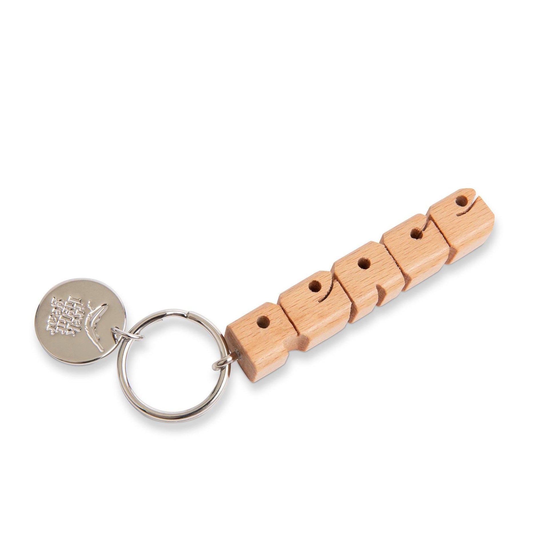 PEACE Wood Keychain - Trek Light